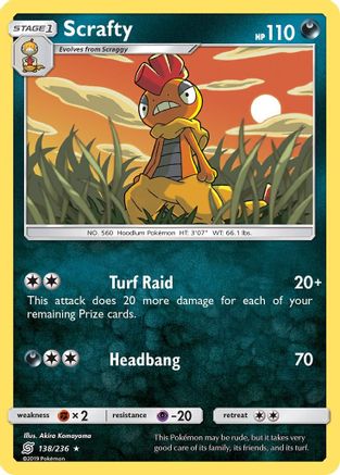 Scrafty (138) [SM - Unified Minds]