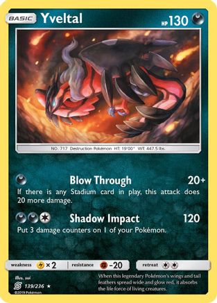 Yveltal (139) [SM - Unified Minds] Holofoil