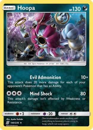 Hoopa (140) [SM - Unified Minds] Holofoil