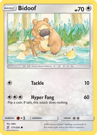 Bidoof (171) [SM - Unified Minds]