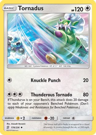 Tornadus (178) [SM - Unified Minds]