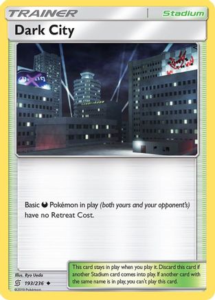 Dark City (193) [SM - Unified Minds] Reverse Holofoil