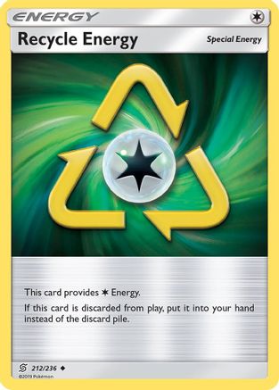 Recycle Energy (212) [SM - Unified Minds] Reverse Holofoil