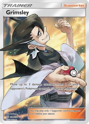 Grimsley (Full Art) (234) [SM - Unified Minds] Holofoil