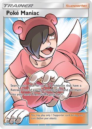 Poke Maniac (Full Art) (236) [SM - Unified Minds] Holofoil