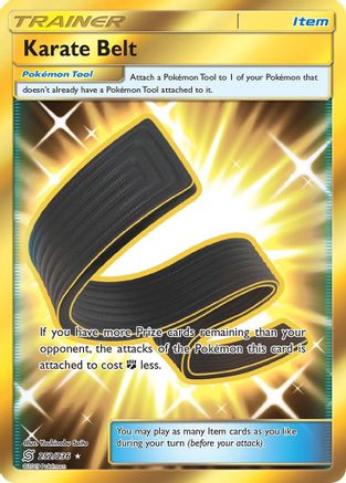 Karate Belt (Secret) (252) [SM - Unified Minds] Holofoil
