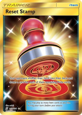 Reset Stamp (Secret) (253) [SM - Unified Minds] Holofoil