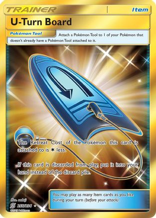 U-Turn Board (Secret) (255) [SM - Unified Minds] Holofoil