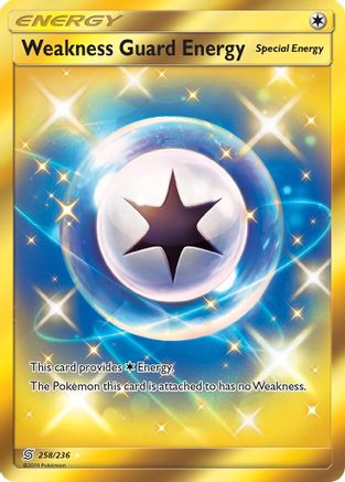 Weakness Guard Energy (Secret) (258) [SM - Unified Minds] Holofoil