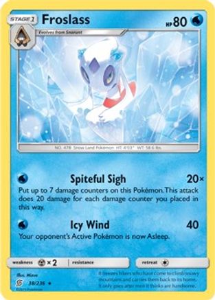 Froslass - 38/236 (SM Unified Minds) (38) [Deck Exclusives]