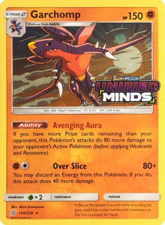 Garchomp - 114/236 (Cosmos Holo) (114) [Miscellaneous Cards & Products] Holofoil