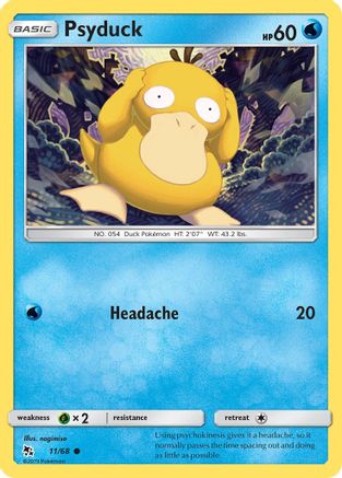 Psyduck (11) [Hidden Fates] Reverse Holofoil