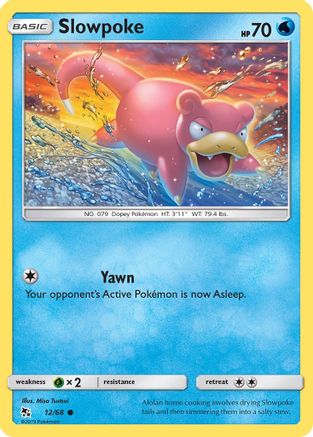 Slowpoke (12) [Hidden Fates] Reverse Holofoil