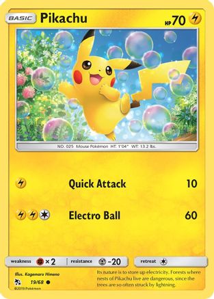 Pikachu (19) [Hidden Fates] Reverse Holofoil