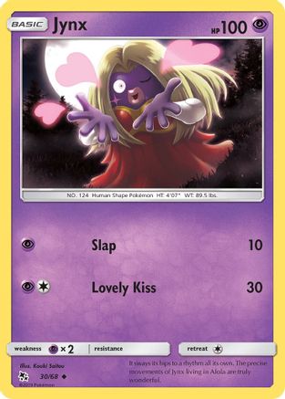 Jynx (30) [Hidden Fates] Reverse Holofoil