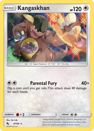 Kangaskhan (47) [Hidden Fates] Reverse Holofoil