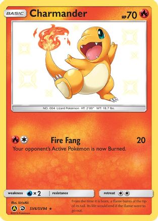 Charmander (SV6) [Hidden Fates: Shiny Vault] Holofoil