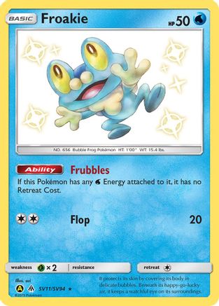 Froakie (SV11) [Hidden Fates: Shiny Vault] Holofoil