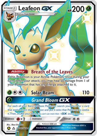 Leafeon GX (SV46) [Hidden Fates: Shiny Vault] Holofoil