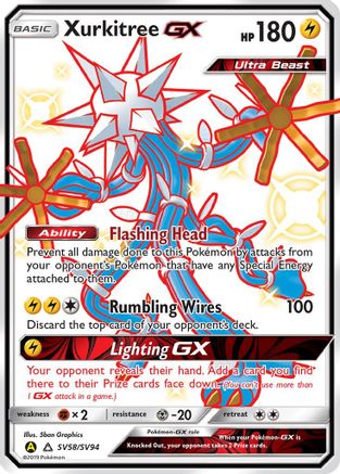 Xurkitree GX (SV58) [Hidden Fates: Shiny Vault] Holofoil