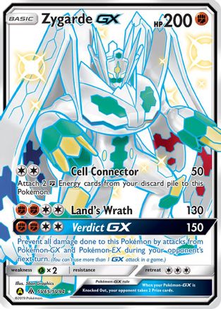 Zygarde GX (SV65) [Hidden Fates: Shiny Vault] Holofoil