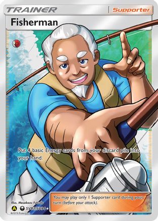 Fisherman (SV83) [Hidden Fates: Shiny Vault] Holofoil