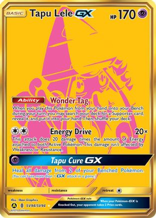 Tapu Lele GX (SV94) [Hidden Fates: Shiny Vault] Holofoil