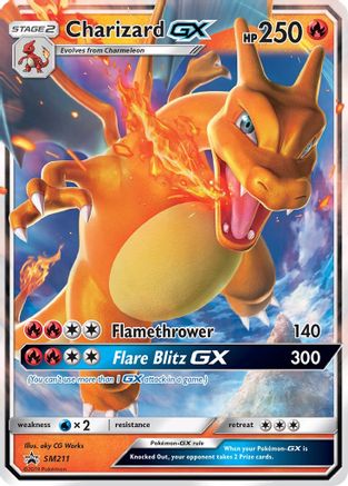 Charizard GX - SM211 (SM211) [SM Promos] Holofoil