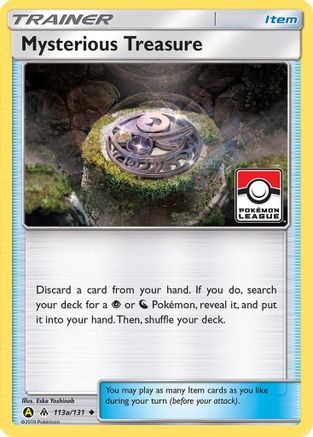 Mysterious Treasure - 113a/131 (Pokemon League) (113a) [League & Championship Cards] Reverse Holofoil