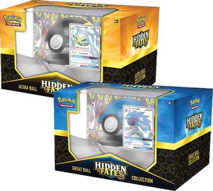 Pokemon Hidden Fates Poke Ball Collection [Set of 2]