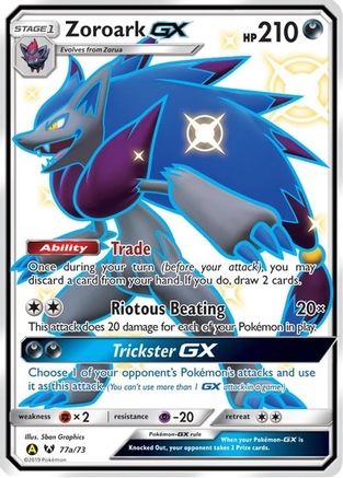 Zoroark GX - 77a/73 (77a) [Alternate Art Promos] Holofoil
