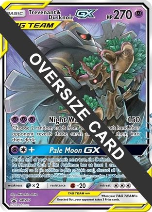 Trevenant & Dusknoir GX - SM217 (SM217) [Jumbo Cards] Holofoil