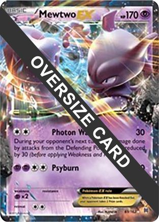 Mewtwo EX - 61/162 (61) [Jumbo Cards] Holofoil