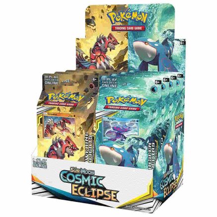 Pokemon Cosmic Eclipse Theme Deck Display