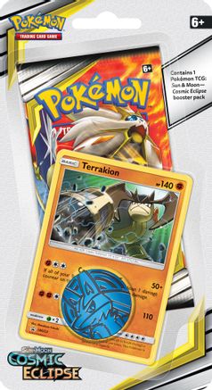 Pokemon Cosmic Eclipse Single Pack Blister [Terrakion]