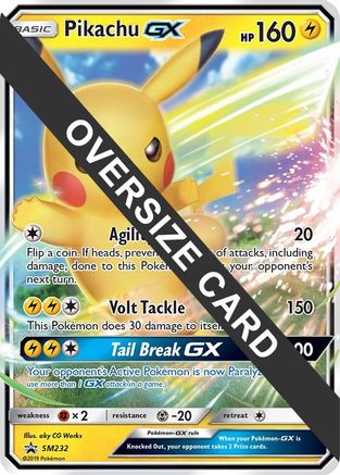 Pikachu GX - SM232 (SM232) [Jumbo Cards] Holofoil