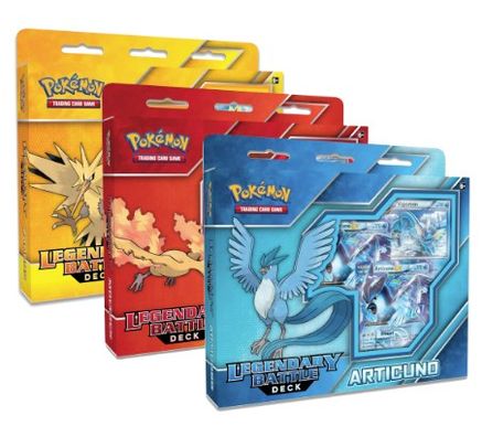 Pokemon Legendary Battle Decks [Set of 3]