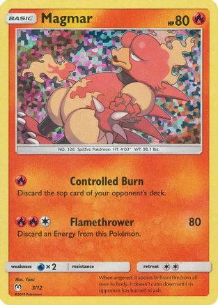 Magmar - 3/12 (3) [McDonald's Promos 2019] Holofoil
