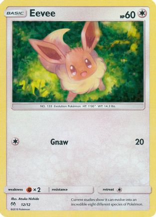 Eevee - 12/12 (12) [McDonald's Promos 2019] Holofoil
