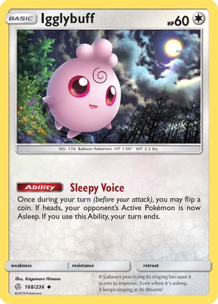 Igglybuff (168) [SM - Cosmic Eclipse] Reverse Holofoil