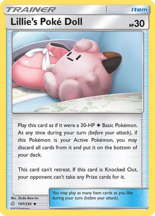 Lillie's Poke Doll (197) [SM - Cosmic Eclipse]