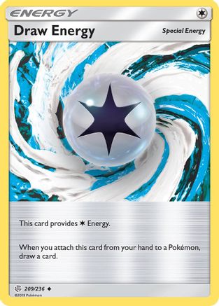 Draw Energy (209) [SM - Cosmic Eclipse] Reverse Holofoil