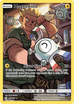 Magnemite (Secret) (242) [SM - Cosmic Eclipse] Holofoil