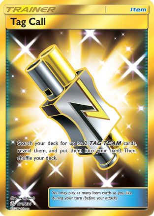 Tag Call (Secret) (270) [SM - Cosmic Eclipse] Holofoil