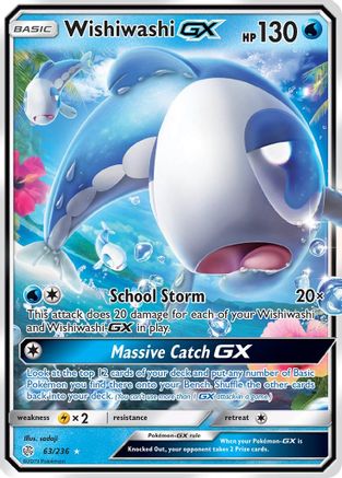 Wishiwashi GX (63) [SM - Cosmic Eclipse] Holofoil
