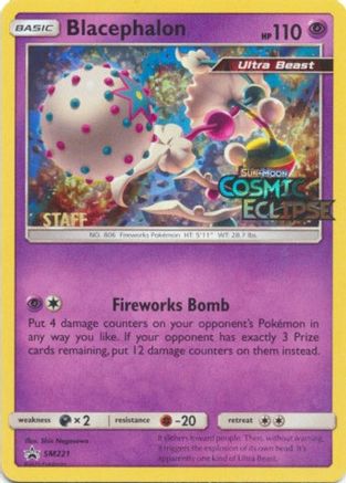 Blacephalon - SM221 (Prerelease) [Staff] (SM221) [SM Promos] Holofoil