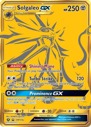 Solgaleo GX - SM104a (SM104a) [SM Promos] Holofoil