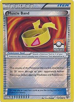 Muscle Band - 121/146 - (Pokemon League) (121) [League & Championship Cards] Reverse Holofoil