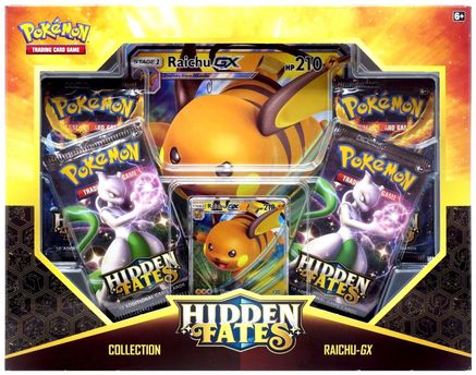 Pokemon Hidden Fates Collection [Raichu GX]