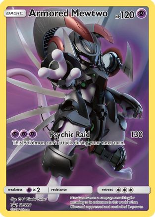 Armored Mewtwo - SM228 (SM228) [SM Promos] Holofoil
